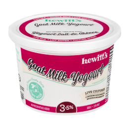 hewitts goat yogurt